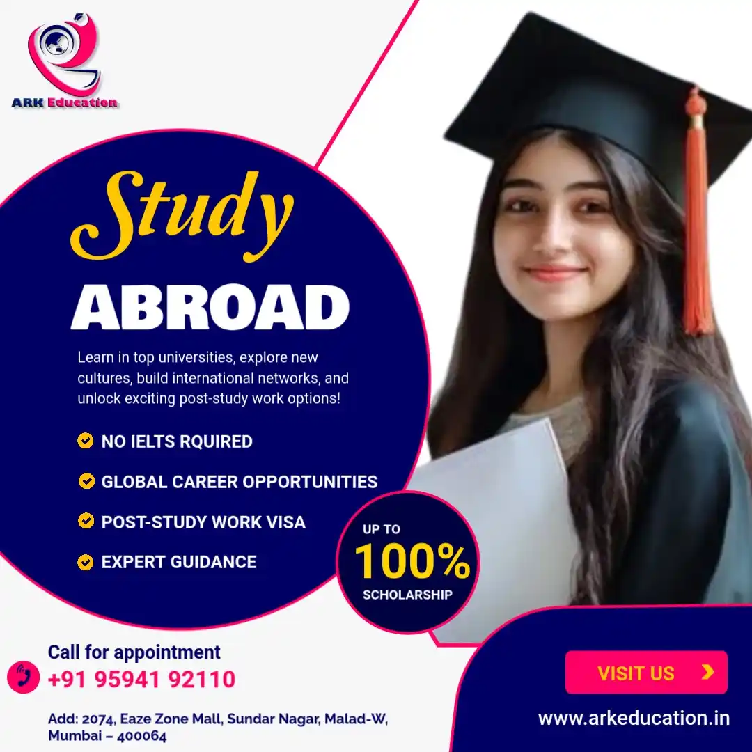 Image from ARK | Tourism - Events - Education: 🌏 *Study Abroad – Turn Your Dream into Reality!* Explore top universi...