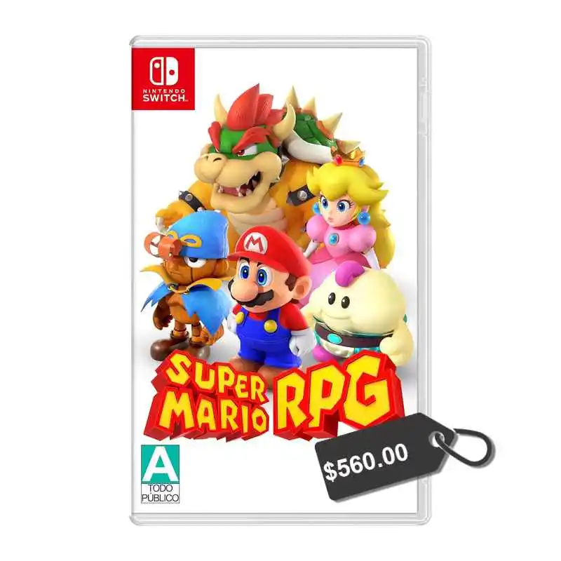 Image from Ofertas Increibles: 🎮 SUMÉRGETE EN AVENTURAS ÉPICAS CON SUPER MARIO RPG. 🌟 ☘️ Amazon: Su...