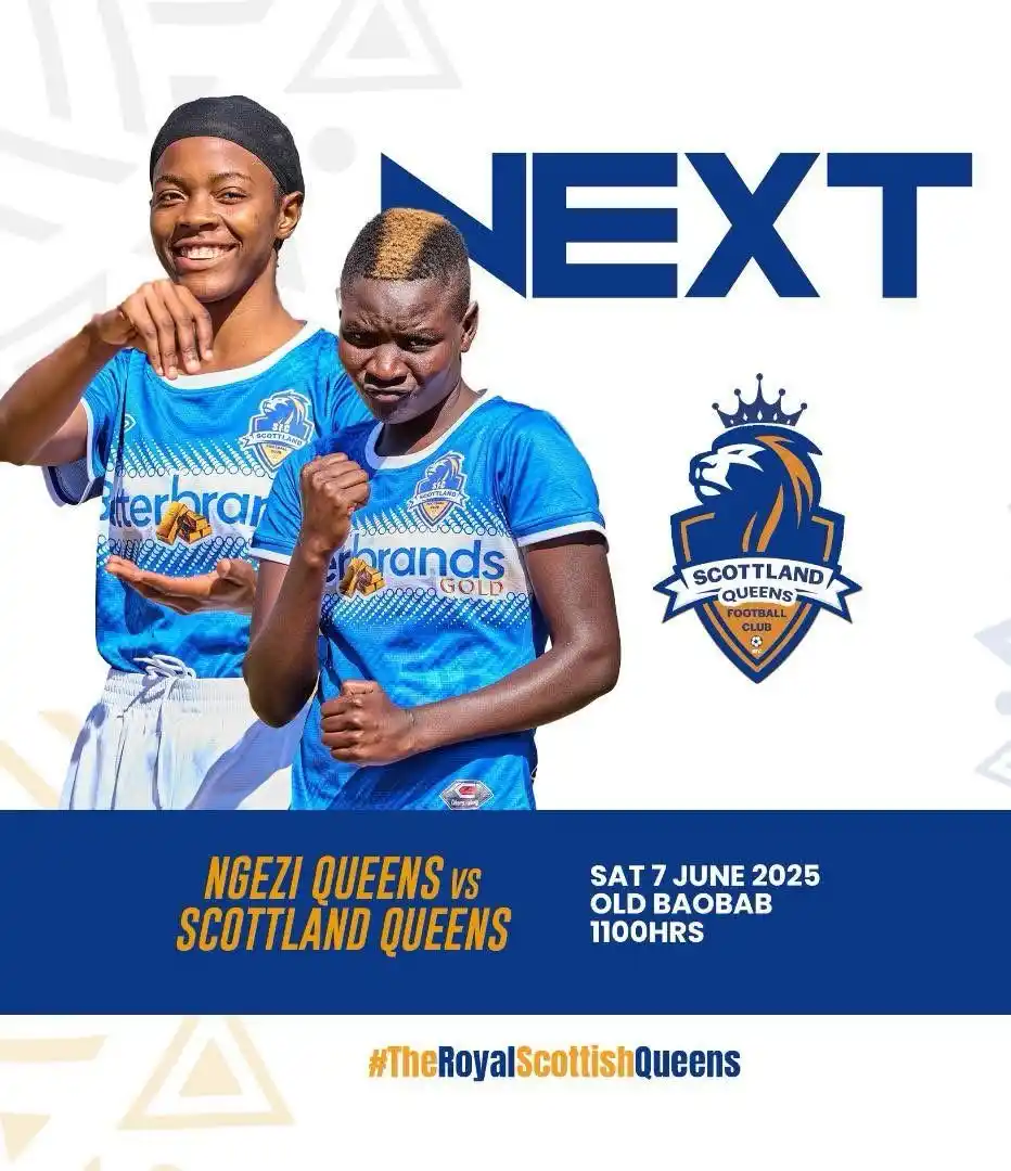 Image from Scottland Official CHANNEL: The Queens hit the road to face unbeaten log leaders Ngezi. A big test...