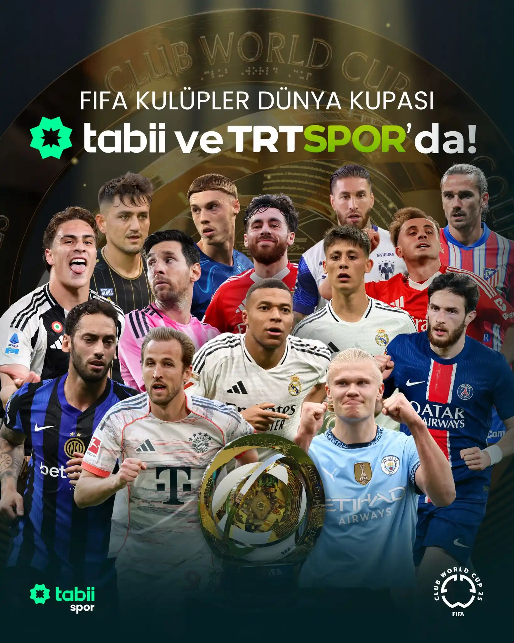 Image from TRT Spor: TRT'den futbolseverlere müjde 🤩 🇹🇷Millî futbolcularımızın da sahne...