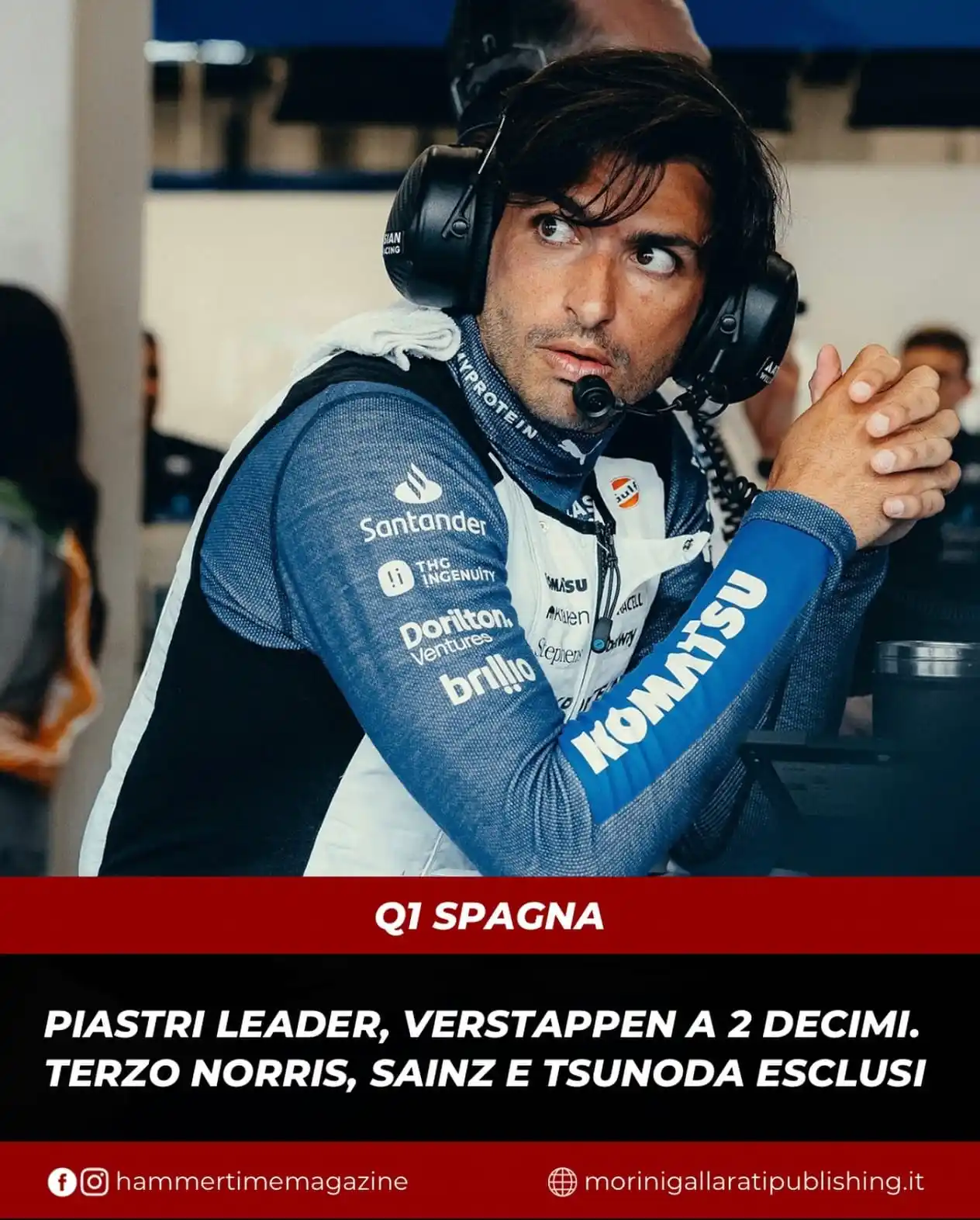 Image from B&T© Formula 1 News: Va ufficialmente in archivio la prima sessione di qualifiche del Gran ...