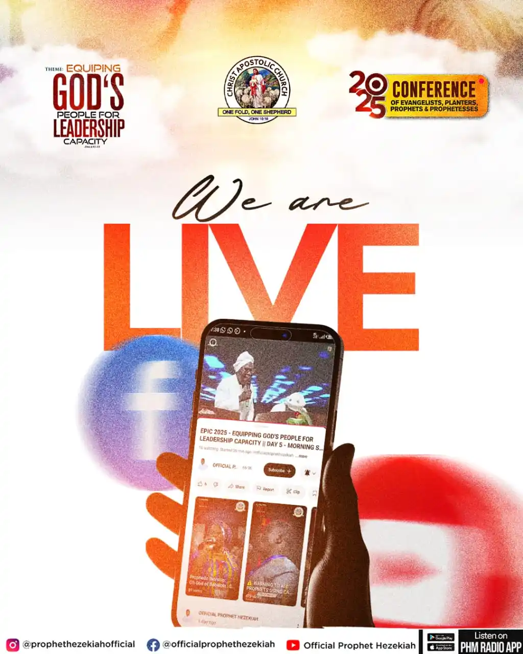 Image from Prophet/Evang. Hezekiah Oladeji: We are live🔥🔥🔥🔥 | EPIC 25: GRAND FINALE VIGIL Don't miss this div...