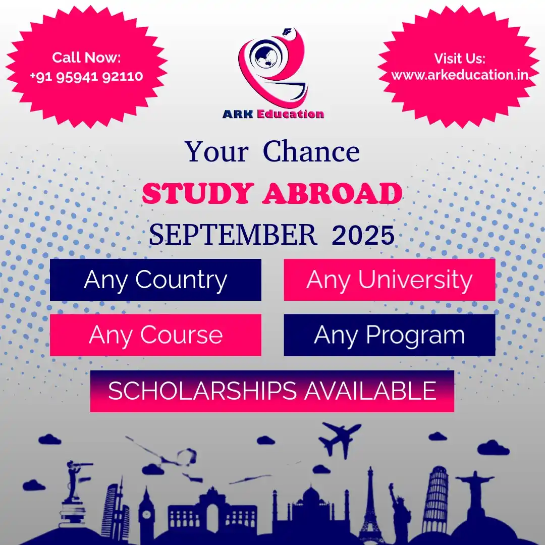 Image from ARK | Tourism - Events - Education: 🚨 *Your Global Dream Starts NOW!* 🌎🎓 September 2025 Intake is *ON* ...