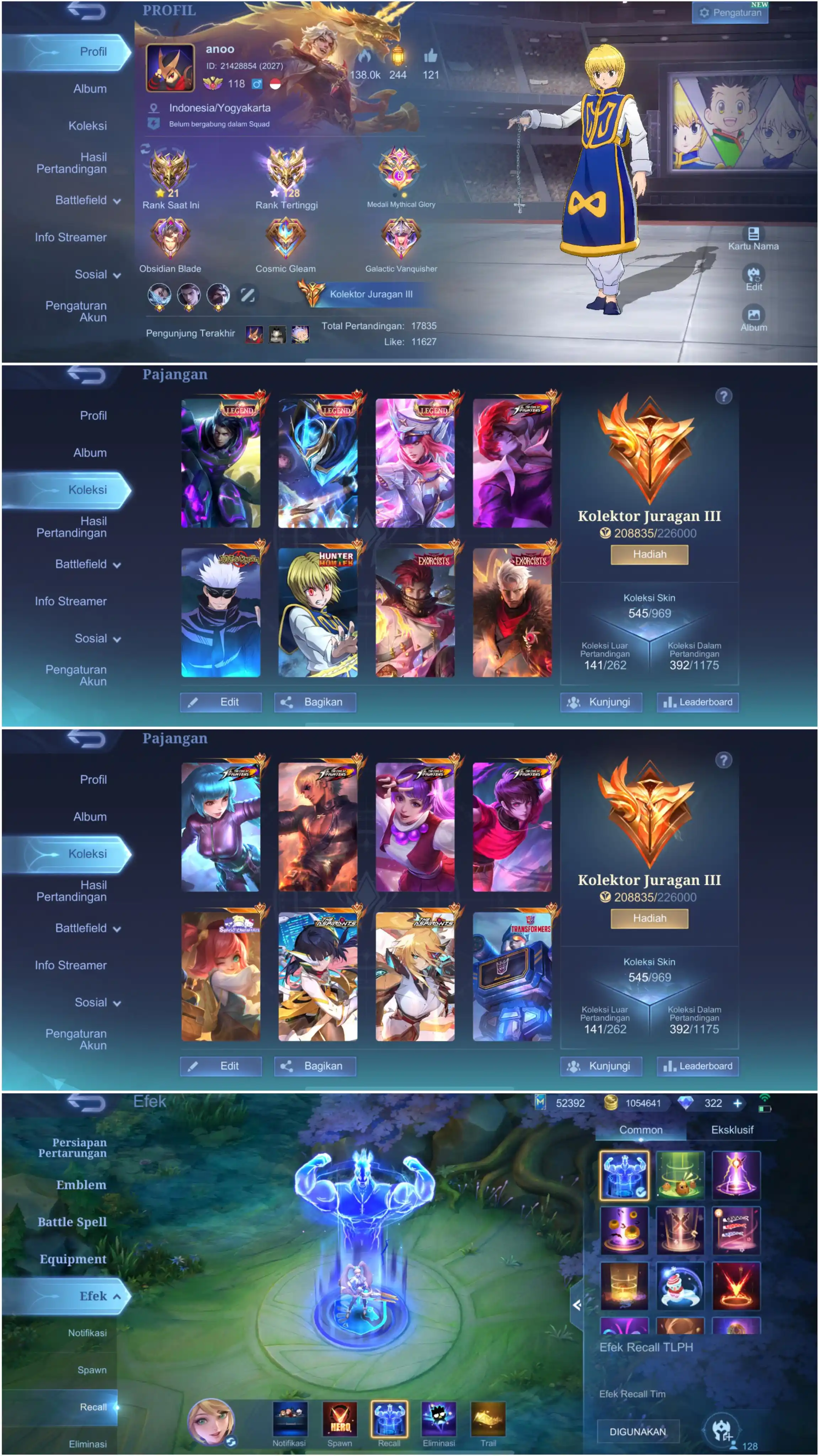 Image from ZARE STM: 2JT LEG 3 5 KOF EXO YZ GRANGER FULL ZODIAC HxH JULIAN JJK XAVIER MONSE...