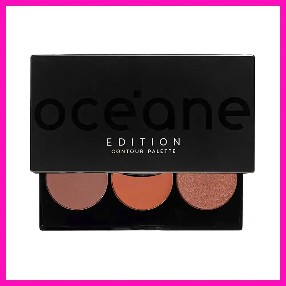 Image from miau promos. 💗🎀: *🛍️ 30% OFF!* Oceane Edition Contour Palette 7,2g..✨ De: R$78,90 po...
