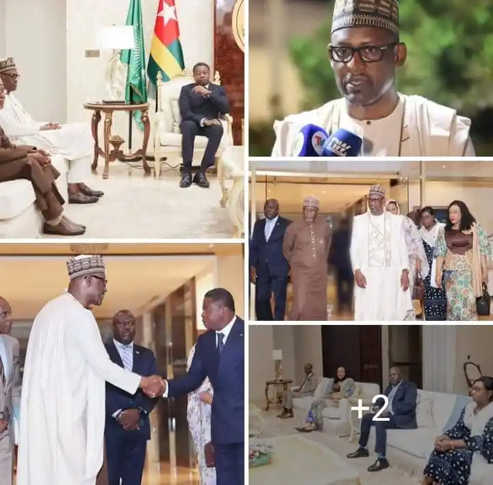 Image from Bamada.net: 📌 Abdoulaye Diop (Mali) et Faure Gnassingbé (Togo) unissent leurs voi...