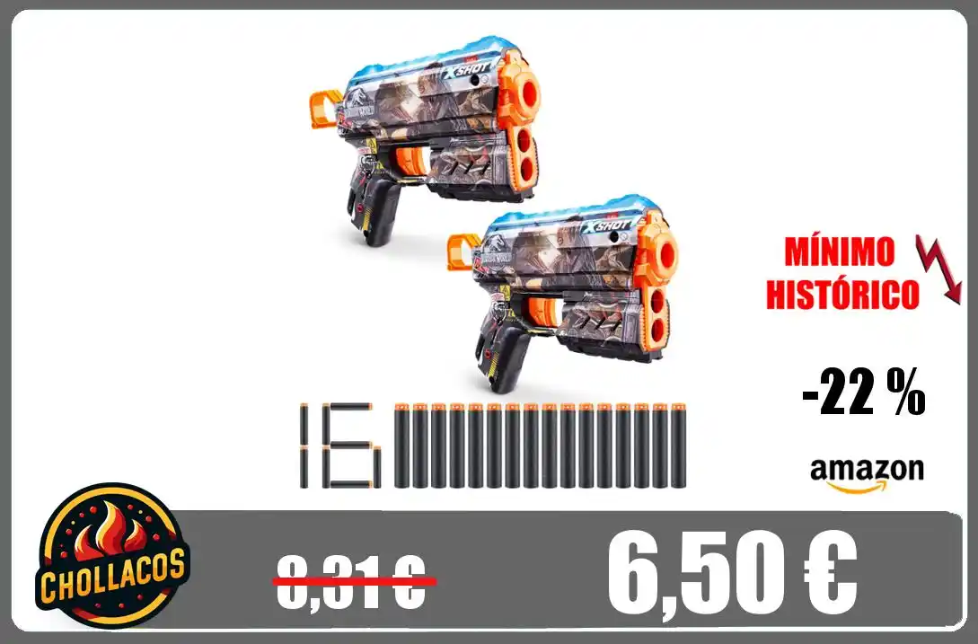 Image from Chollacos: ❌AGOTADO❌ 🔥 *PACK DE 2 LANZADORES XSHOT* <a class="text-blue-500 hove...