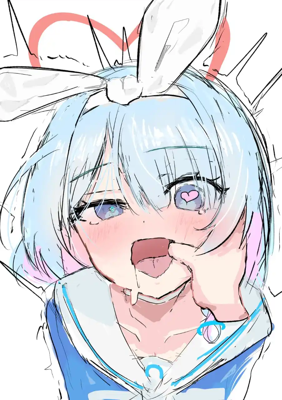 Image from Blue Archive Reborn Animation Indonesia: Arona ketagihan ngasih amplop biru > hina...