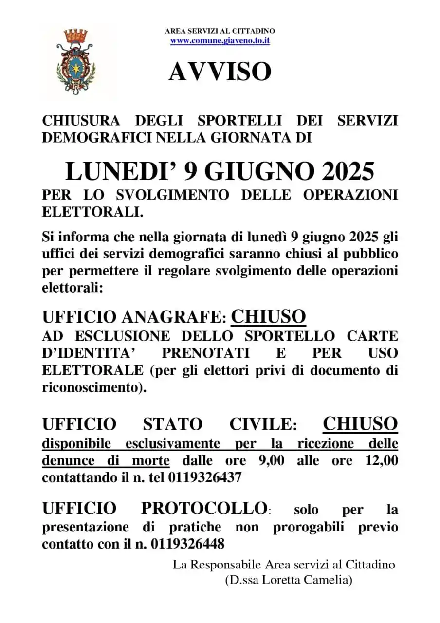 Giaveno Informa post