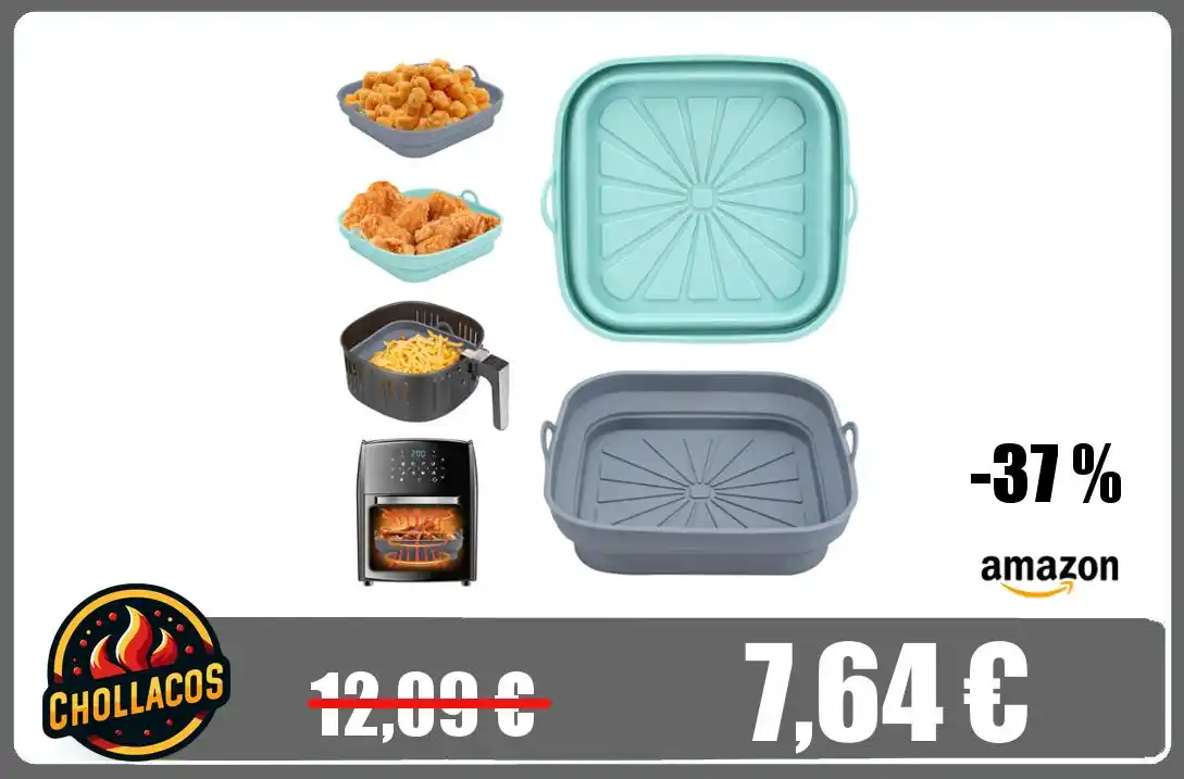 Image from Chollacos: 🔥 *BANDEJAS SILICONA AIRFRYER* <a class="text-blue-500 hover:underlin...
