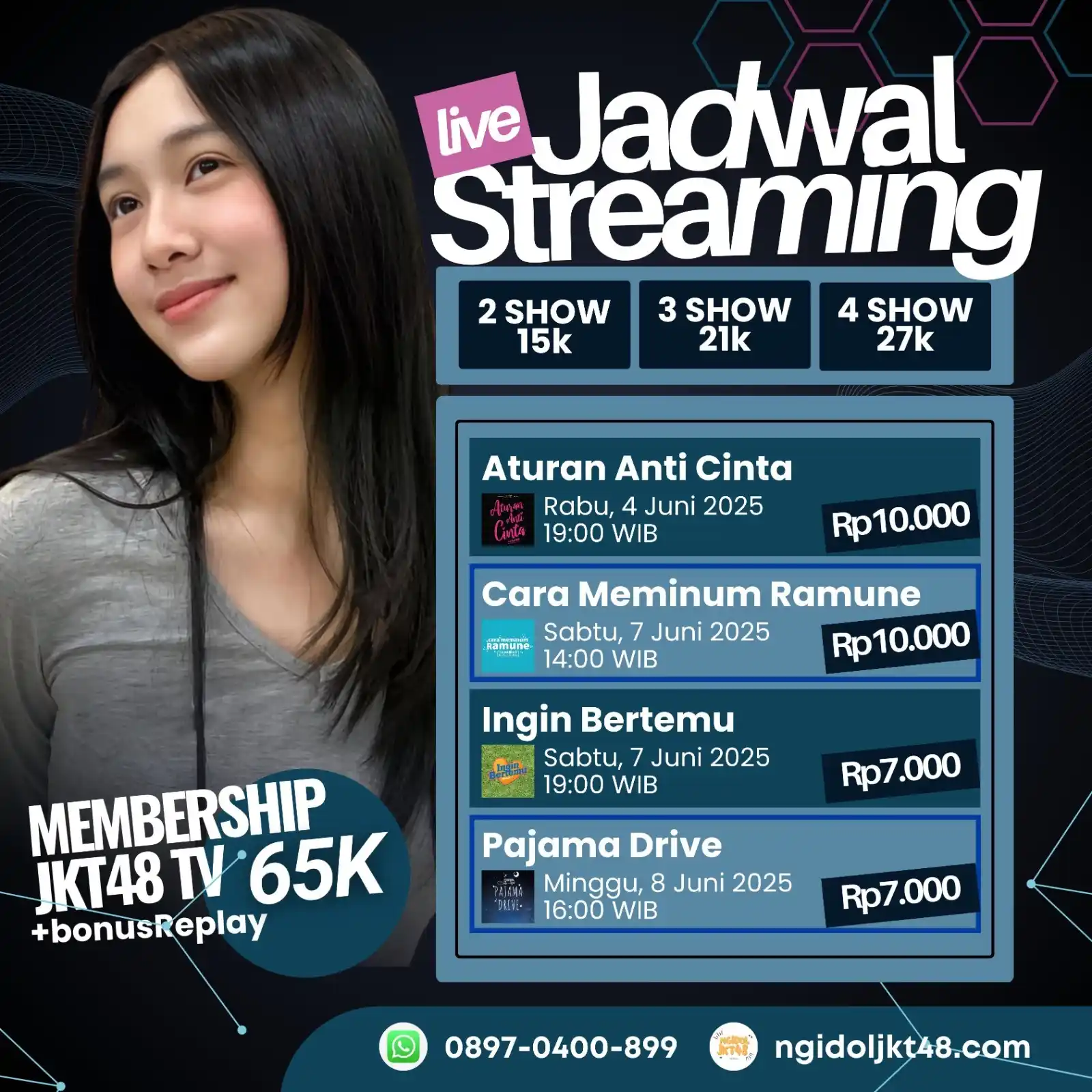 Image from Ngidol JKT48: Berikut adalah member yang akan tampil di pertunjukan yang akan datang...