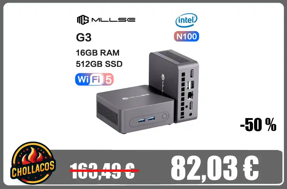 Image from Chollacos: 🔥 *CHOLLO MINI-PC CON N100* <a class="text-blue-500 hover:underline...