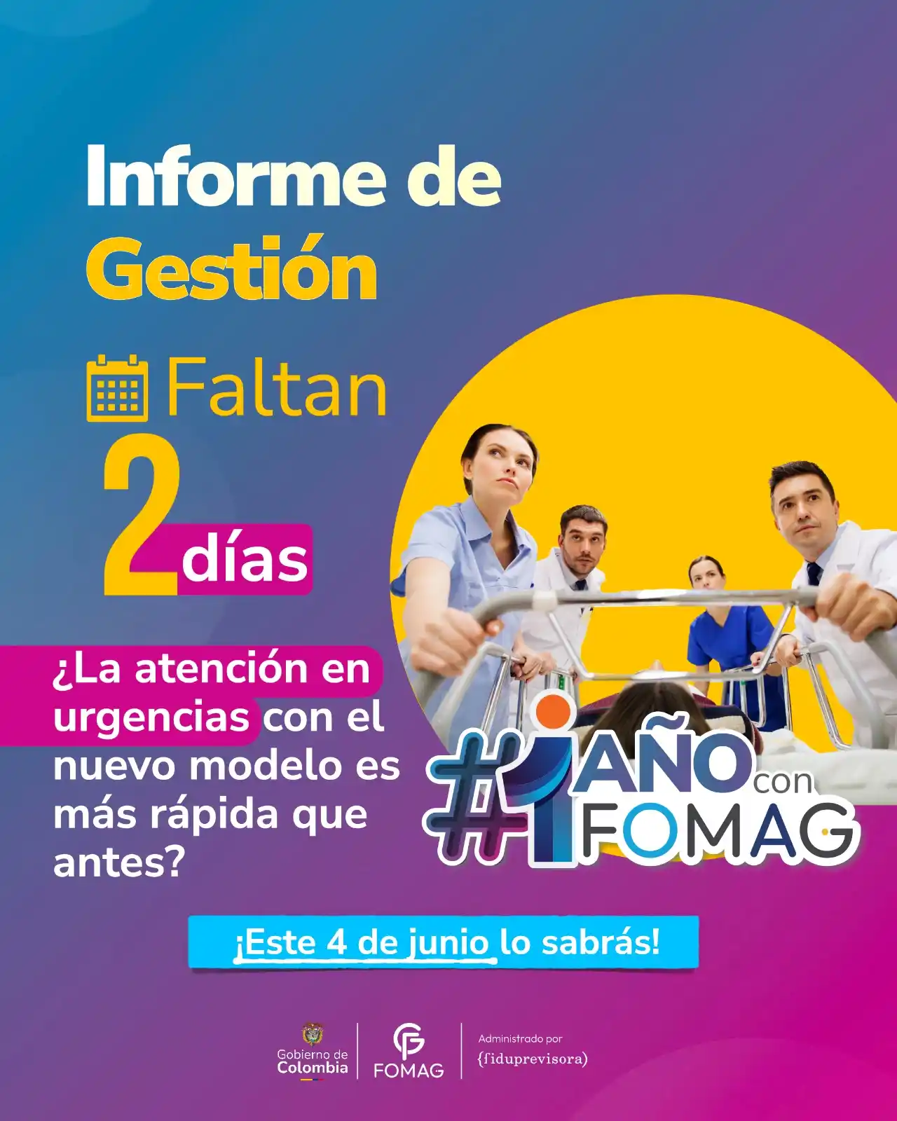 Image from FOMAG: Con el modelo anterior, las urgencias generaban demoras y múltiples qu...