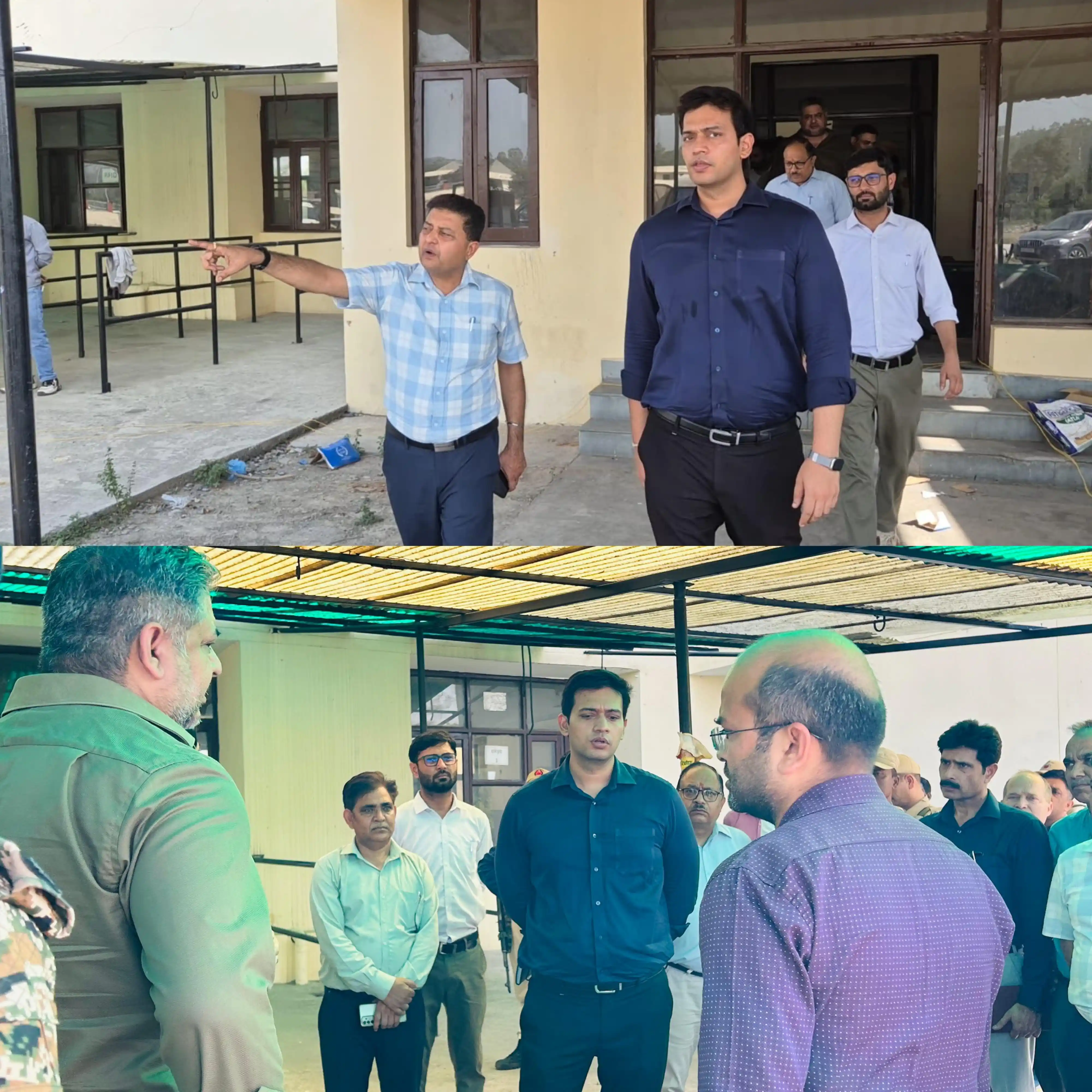 Image from DIPR Kathua: DC Kathua inspects Lakhanpur facilities ahead of Amarnath Ji Yatra ...