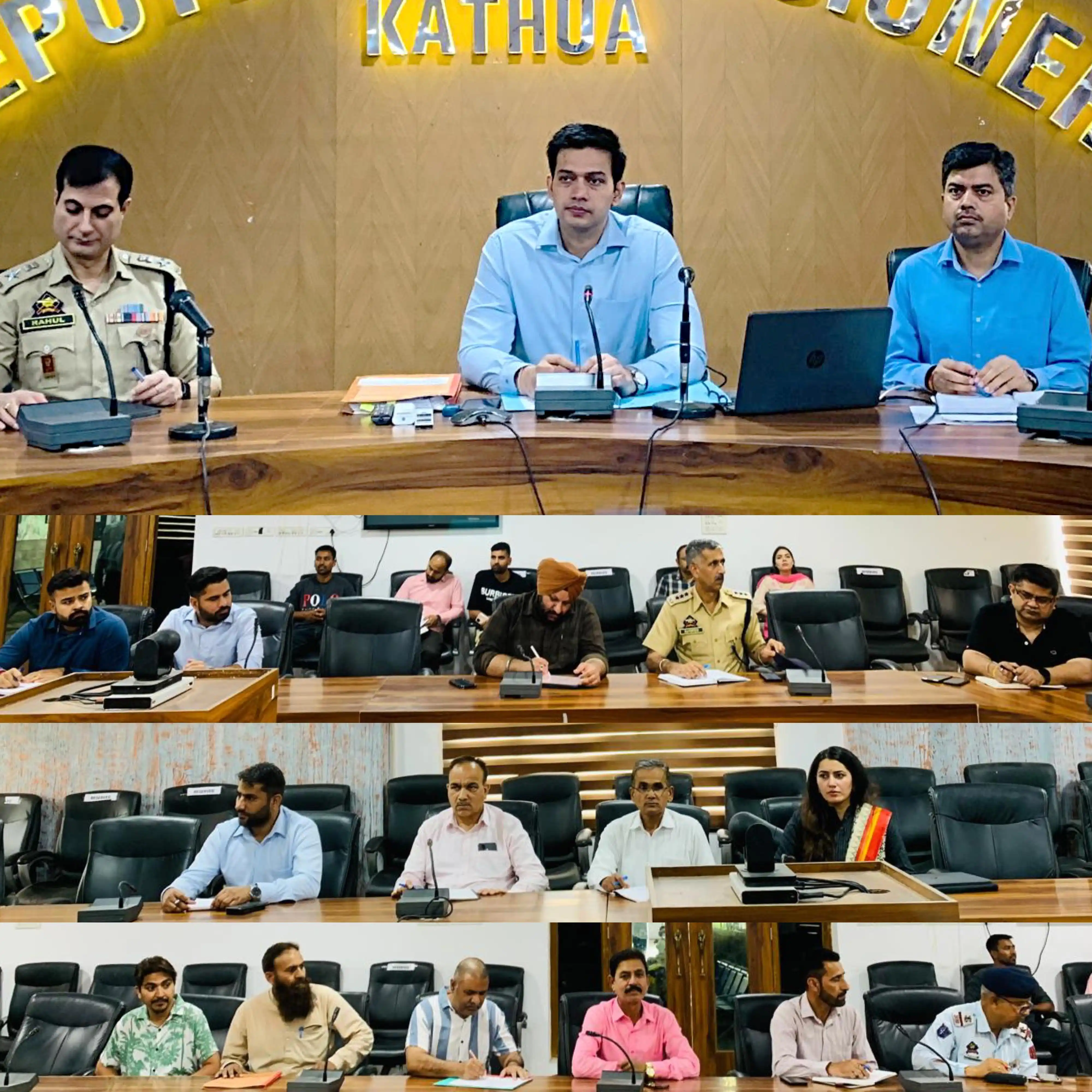 Image from DIPR Kathua: *DC Kathua reviews Eid-Ul-Azha arrangements* *KATHUA, JUNE 03*: Deput...