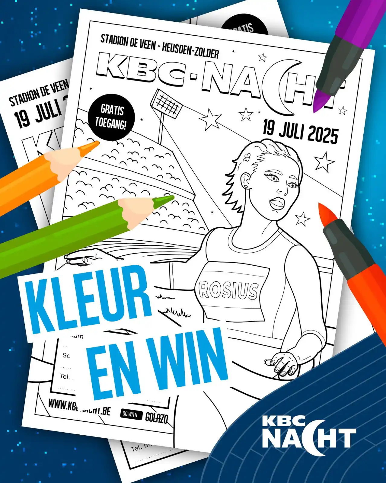 Image from #vanhtotz: De KBC Nacht van de Atletiek op zaterdag 19 juli is een van de belangr...