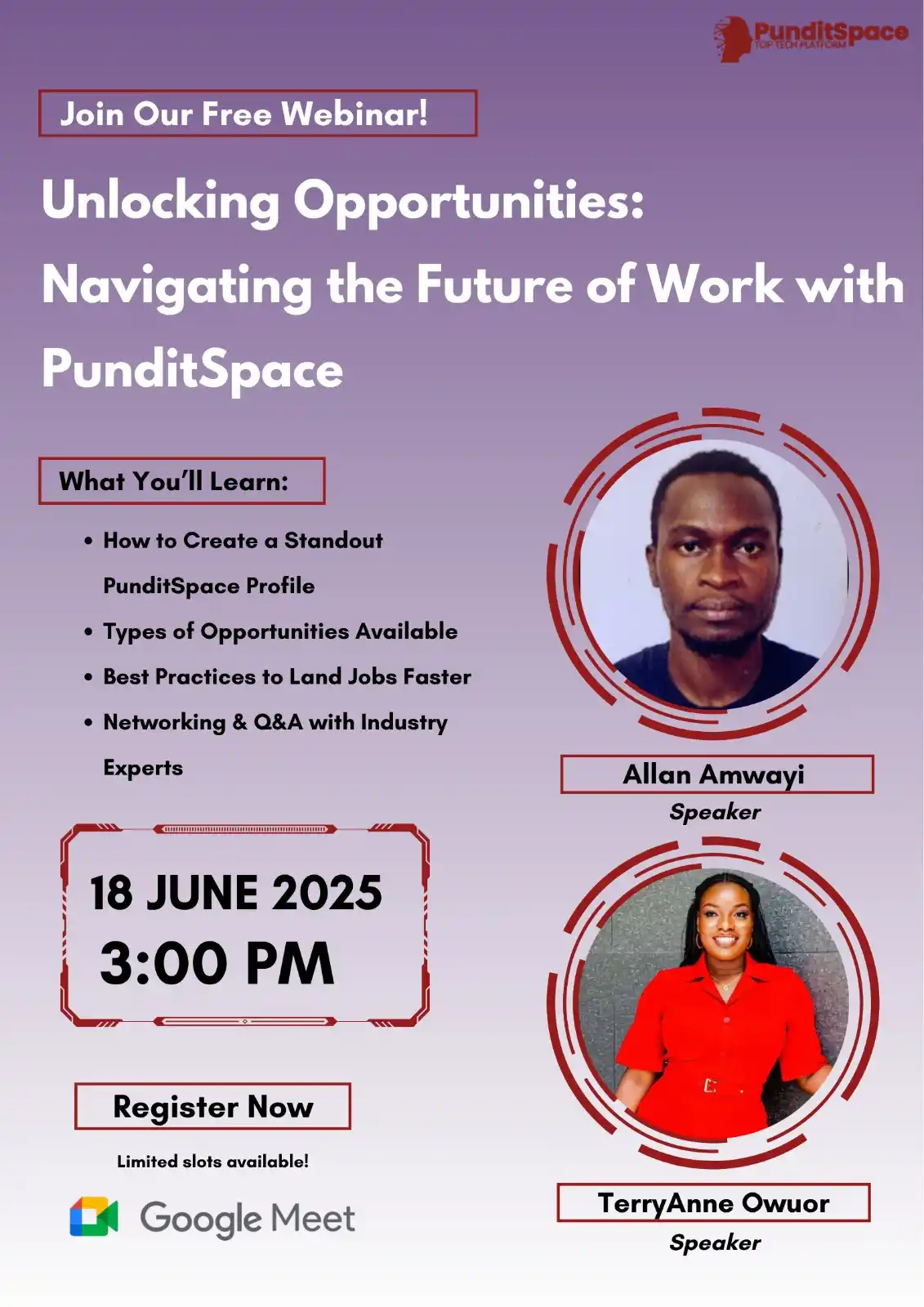 Image from Pundit Space ( Home For Global Remote Tech Jobs): Dear Pundits, 🌟 You asked, and we listened! We’re hosting a powerful...