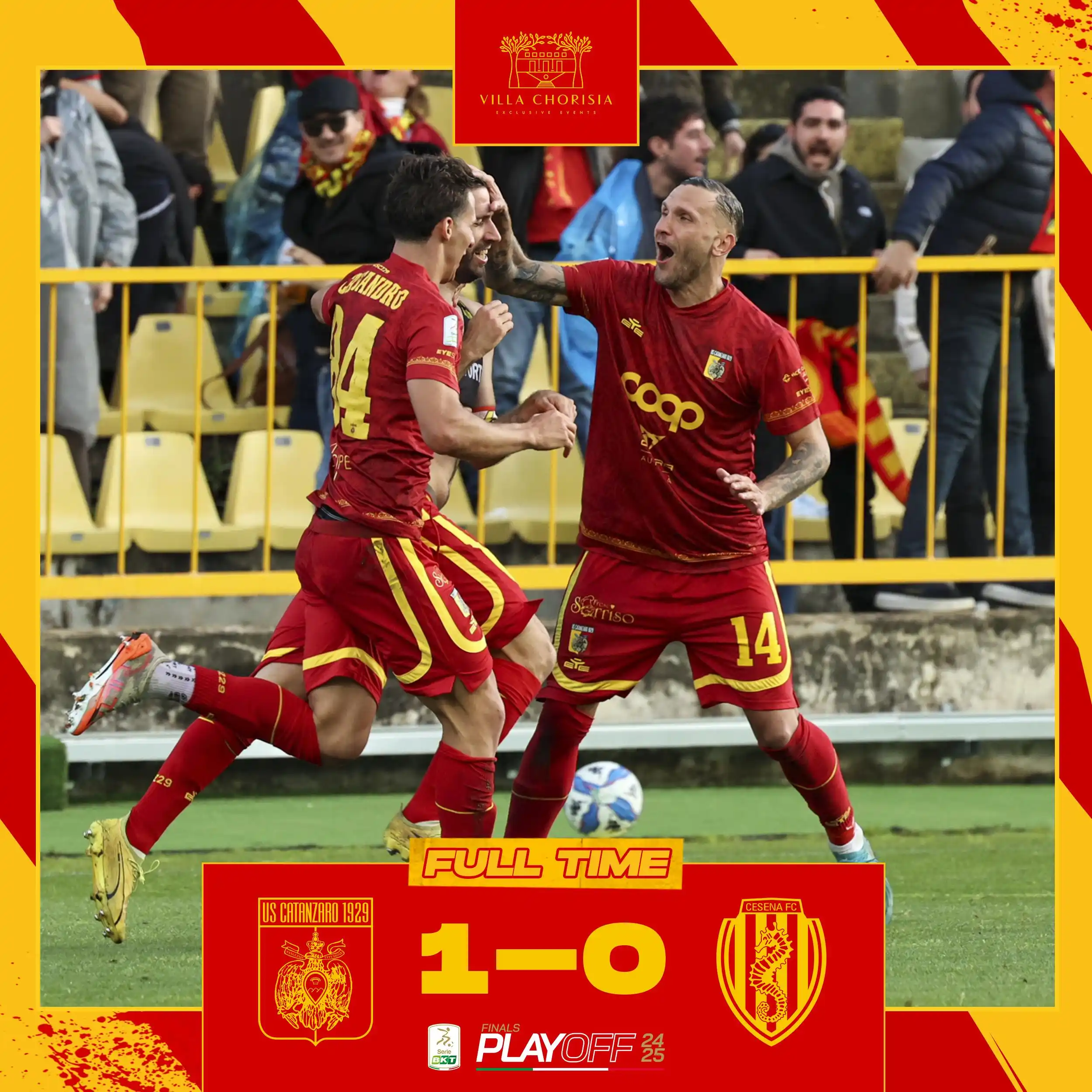 Image from US Catanzaro 1929: FULL TIME: <a class="text-blue-500 hover:underline cursor-pointer" hre...