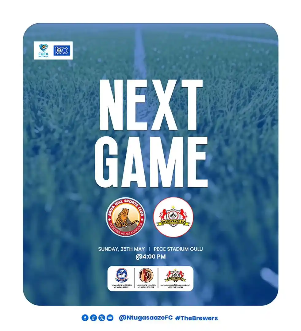 Image from NTUGASAZE FOOTBALL CLUB: 📍Gulu Vibes! The Brewers are already feeling at home — enjoying odi ...