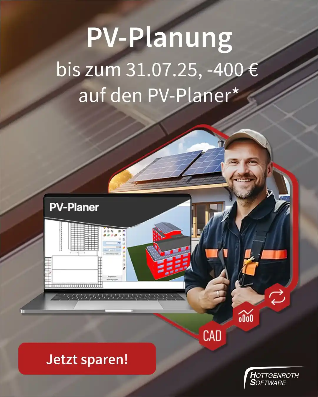 Image from Hottgenroth Software: *Hey! Wusstest Du eigentlich schon, was der PV-Planer alles kann?*🤔 ...