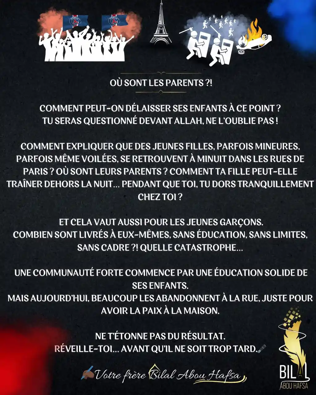 Bilal Abou Hafsa post