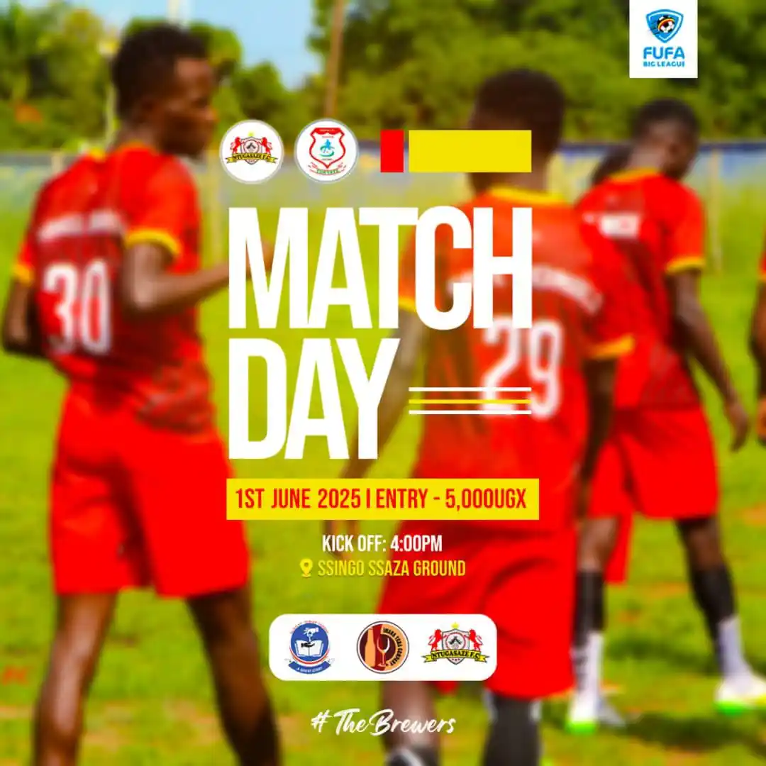 Image from NTUGASAZE FOOTBALL CLUB: IT’S A BIG MATCHDAY! We take on Booma FC this afternoon in a high-stak...
