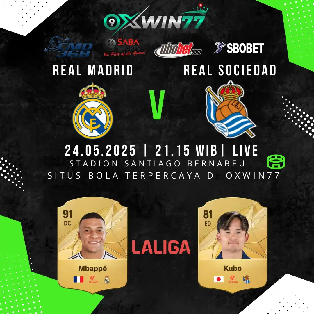 Image from INFO POLA GACOR HARI INI: laliga Pertandingan terakhir ! langsung bet dan nonton di Oxwin77 <...