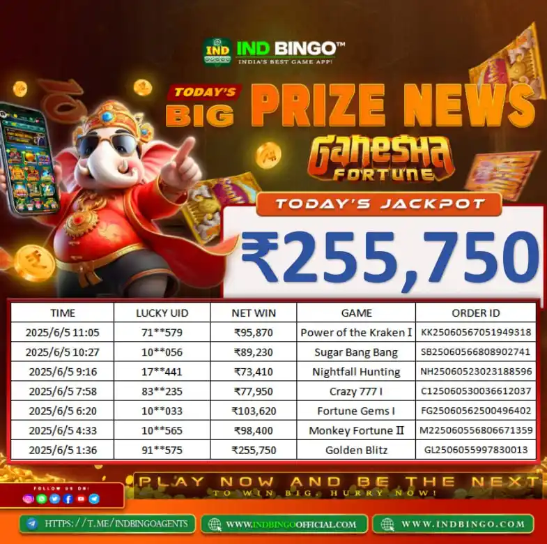 Image from INDbingo Official: 💚M-A-S-S-I-V-E WIN❗️❗️🎉 🎆Congratulations to our lucky players!!! To...