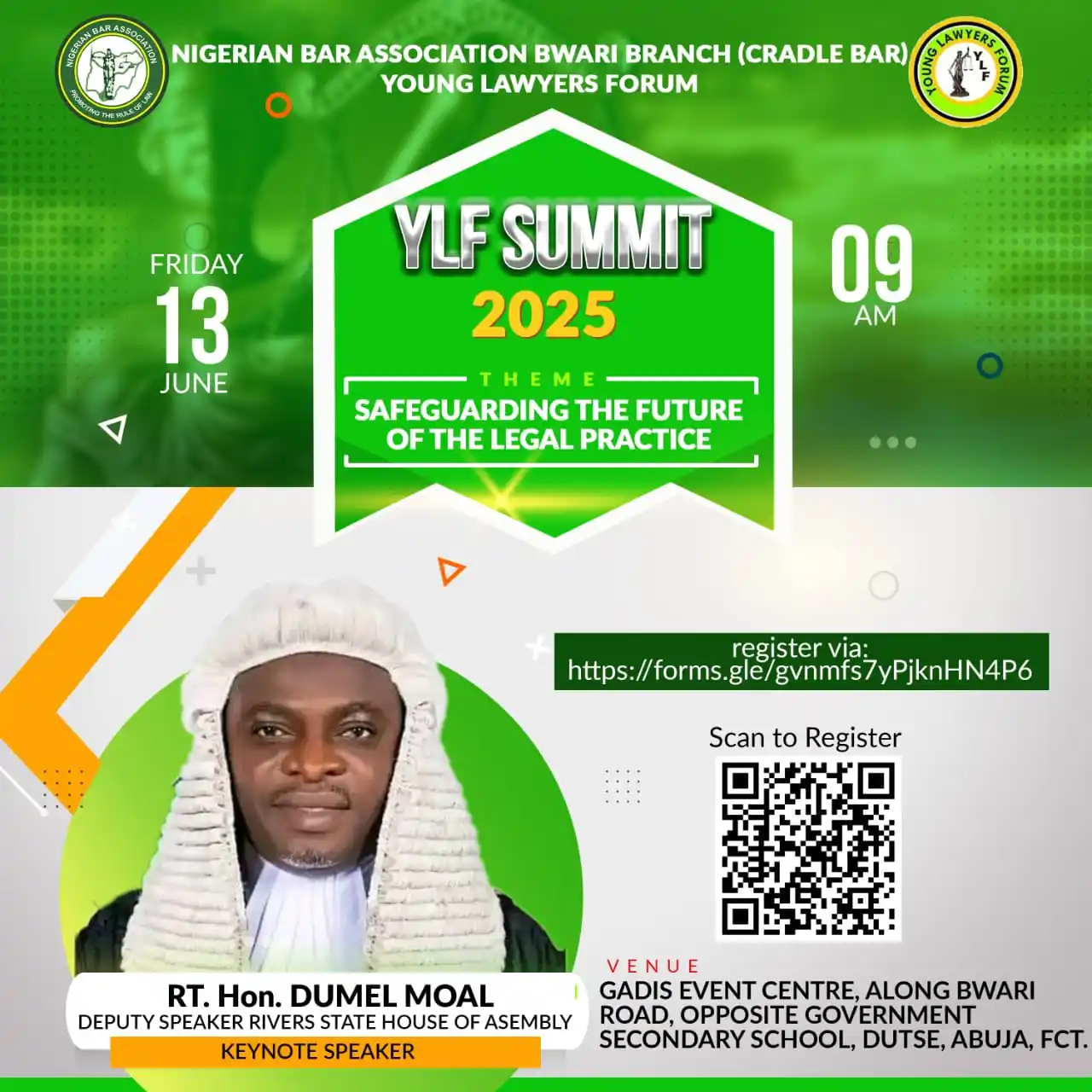 Image from Legallinkz.com: Maol’s dedication to leadership and youth empowerment is long-standing...
