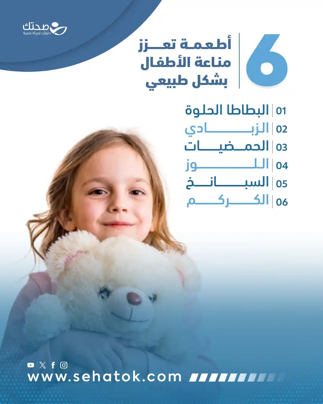 Image from موقع صحتك: مناعة الأطفال لا تُبنى بالعشوائية، بل تبدأ من طبق طعامهم اليومي! 🥗💪 ...