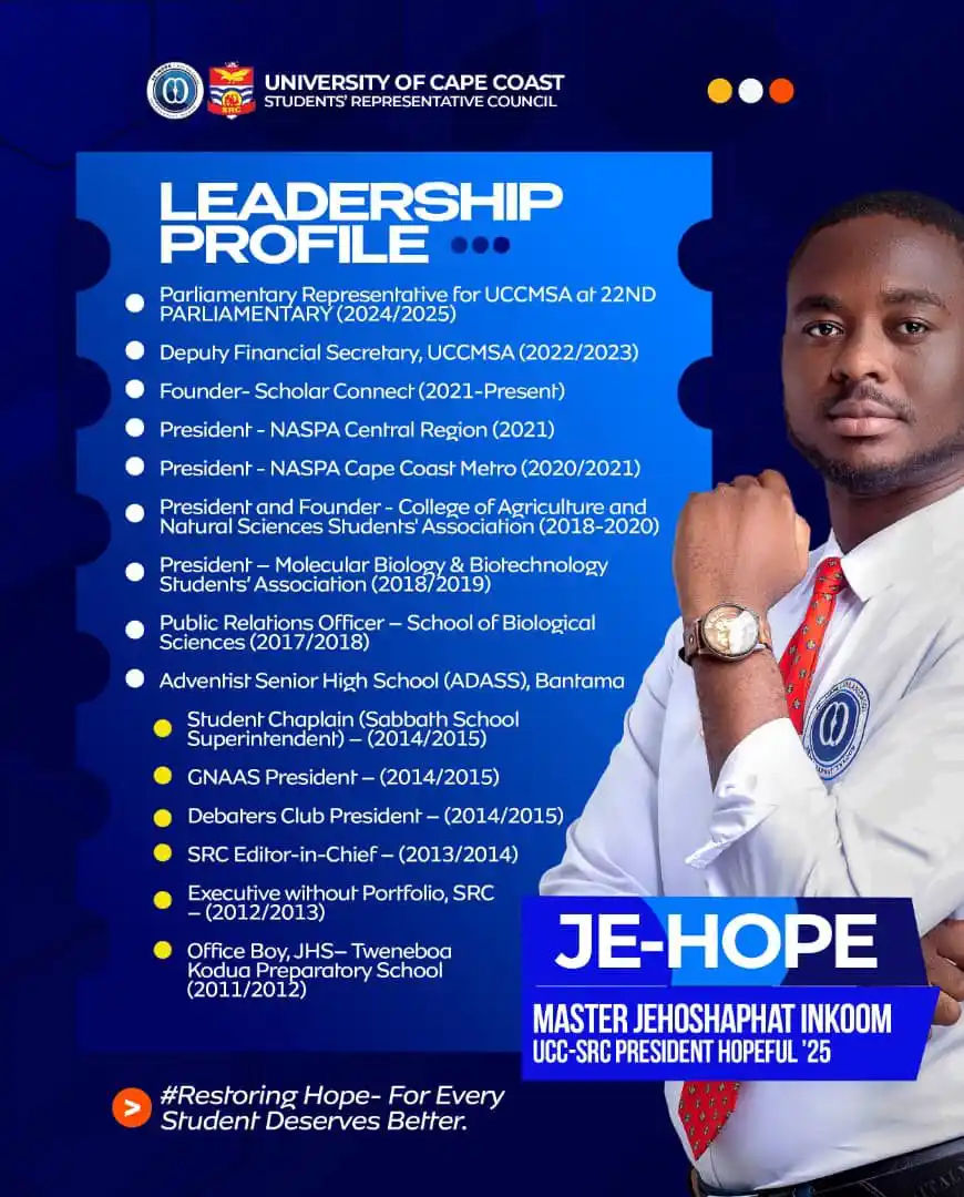 Image from Voice Of MOBBSAG - UCC: 🤝 *MOBBSAG FOR HOPE* 🤝 The 16th Administration wishes to inform the...