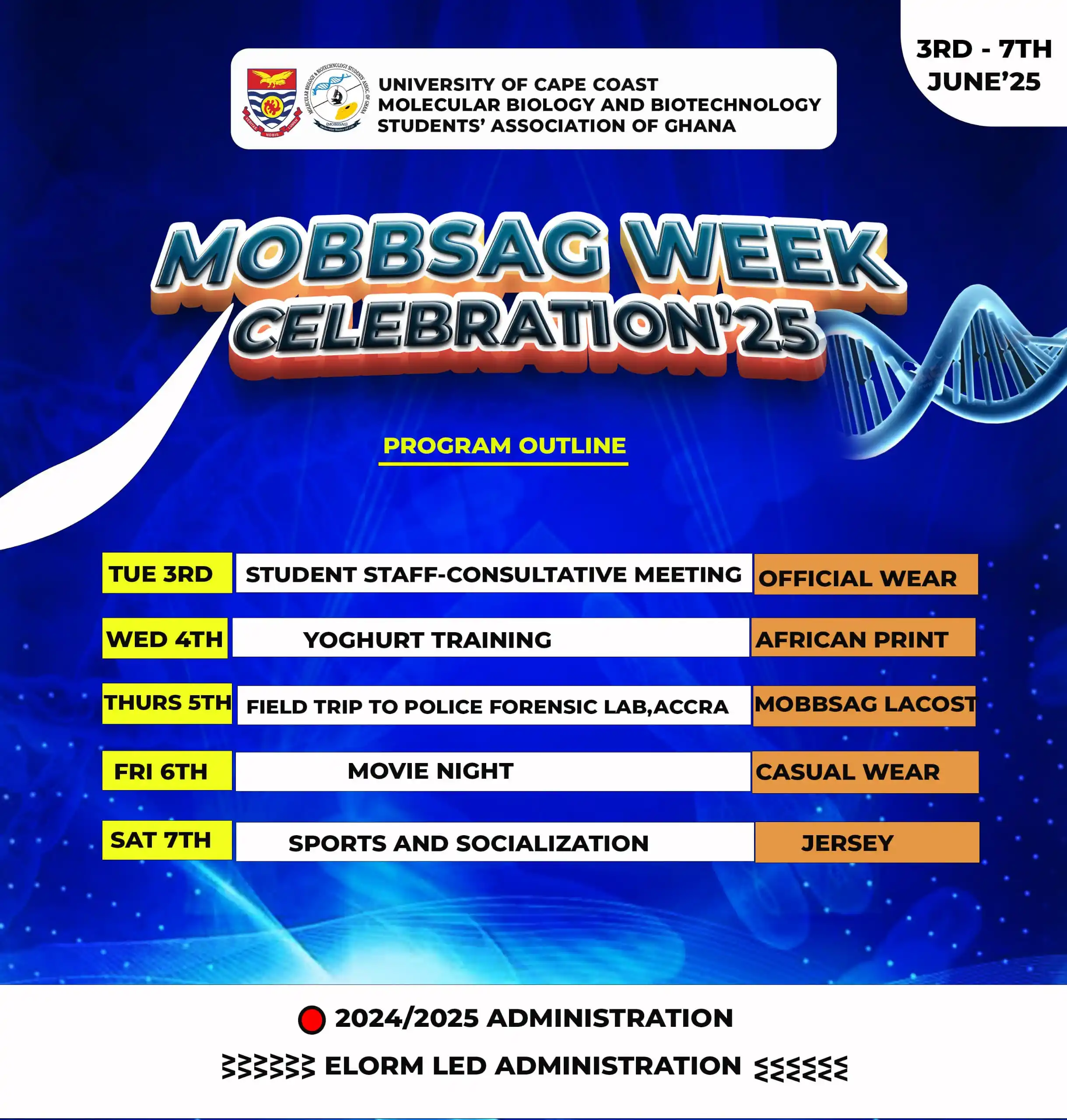 Image from Voice Of MOBBSAG - UCC: *🎊MOBBSAG WEEK CELEBRATION* 🎊 *MOBBSAG Week is finally here*💐 , ...