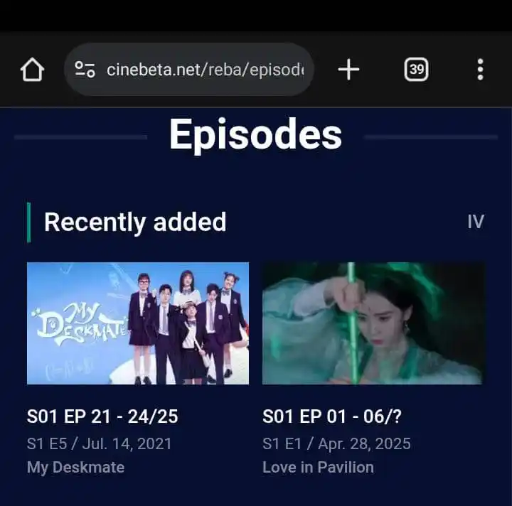 Image from Agasobanuye Box: - *MY DESKMATE* S01 EP 22 - 24 🎙️ VJ Erick Pro. | added on *CINEBETA*...