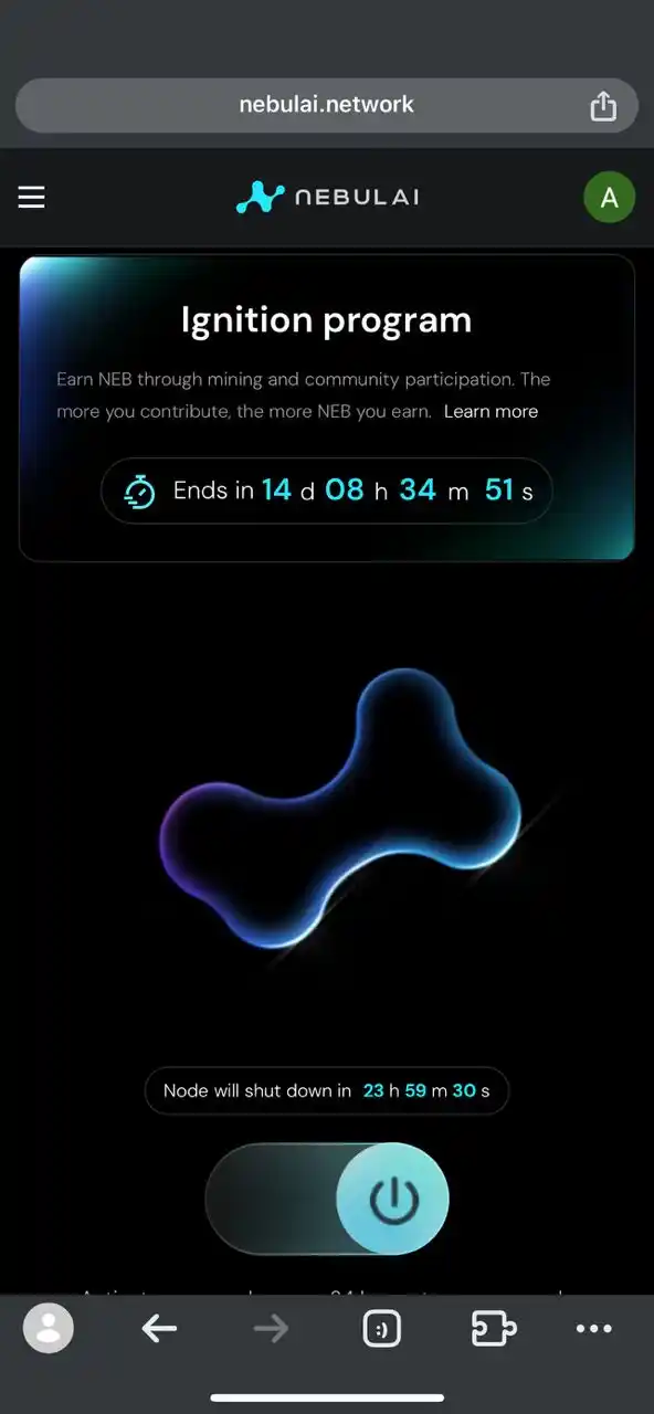 Image from AYSTAR CRYPTO SAGA: 💥 NEBUL AI DEPIN End in 14 days Join now; - Visit https://nebula...