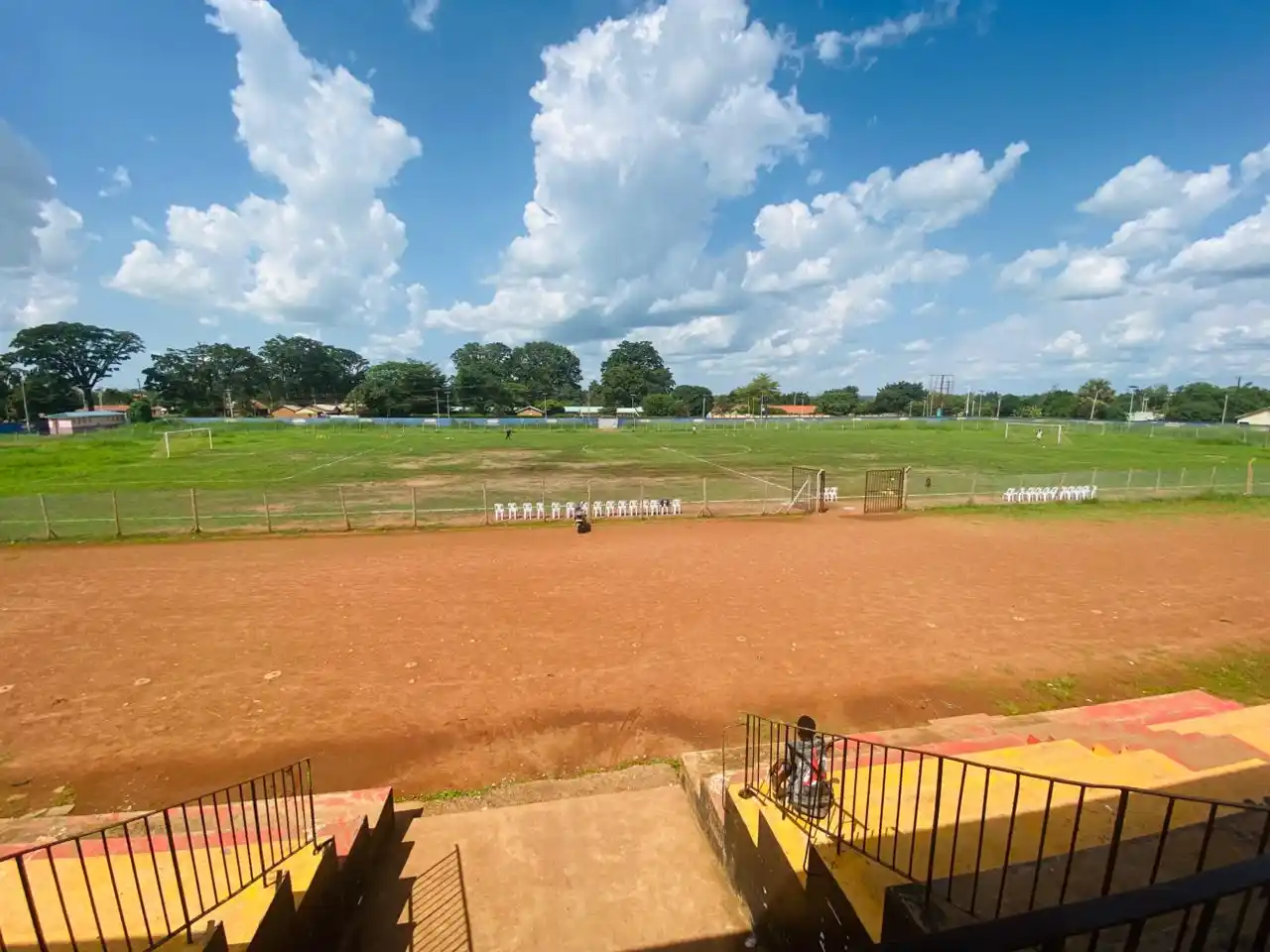 Image from NTUGASAZE FOOTBALL CLUB: Pece Stadium Ready for Action! After a refreshing night downpour, Pe...
