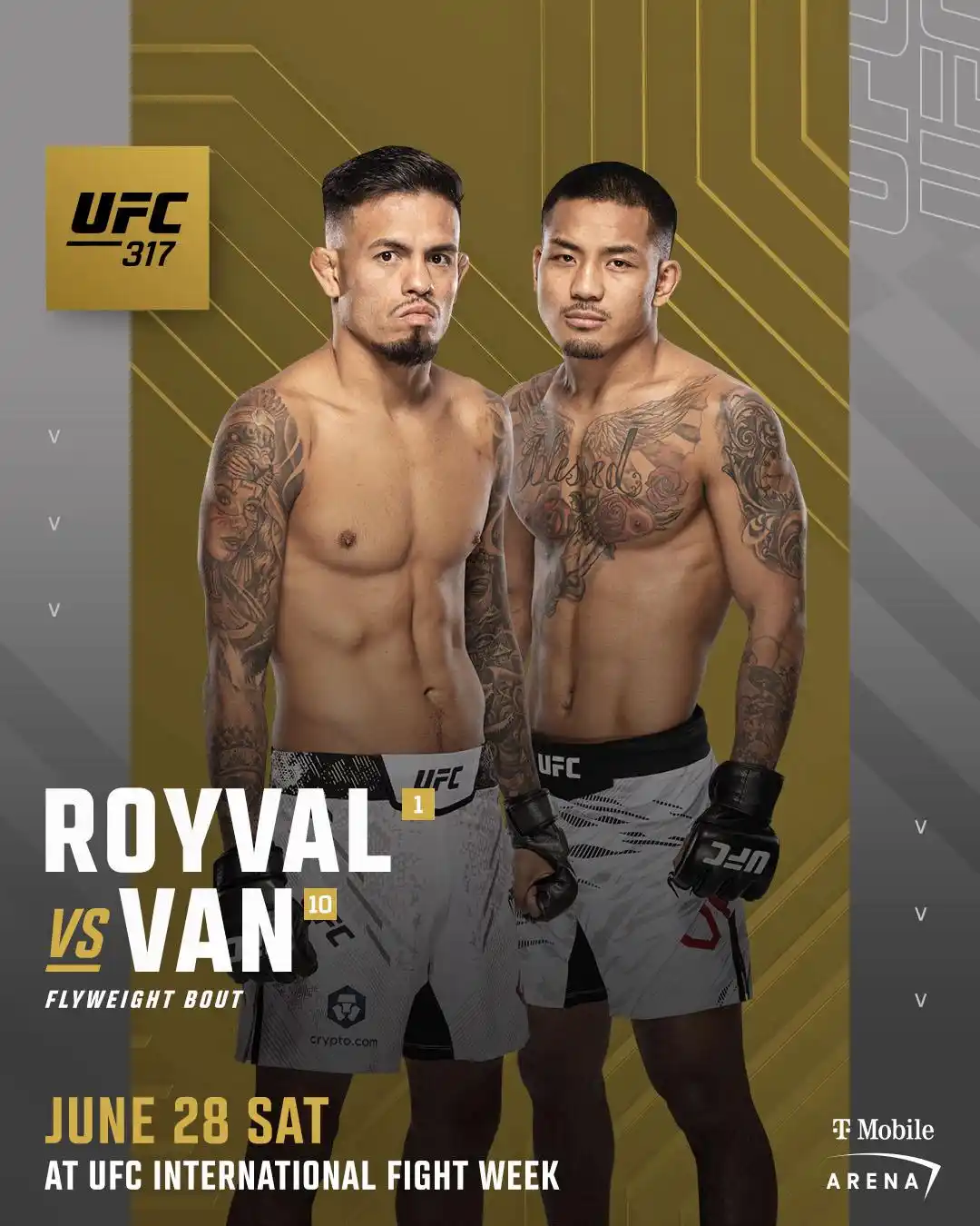 Image from UFC: Quick turnaround? No problem. Joshua Van is stepping in to face No. 1...