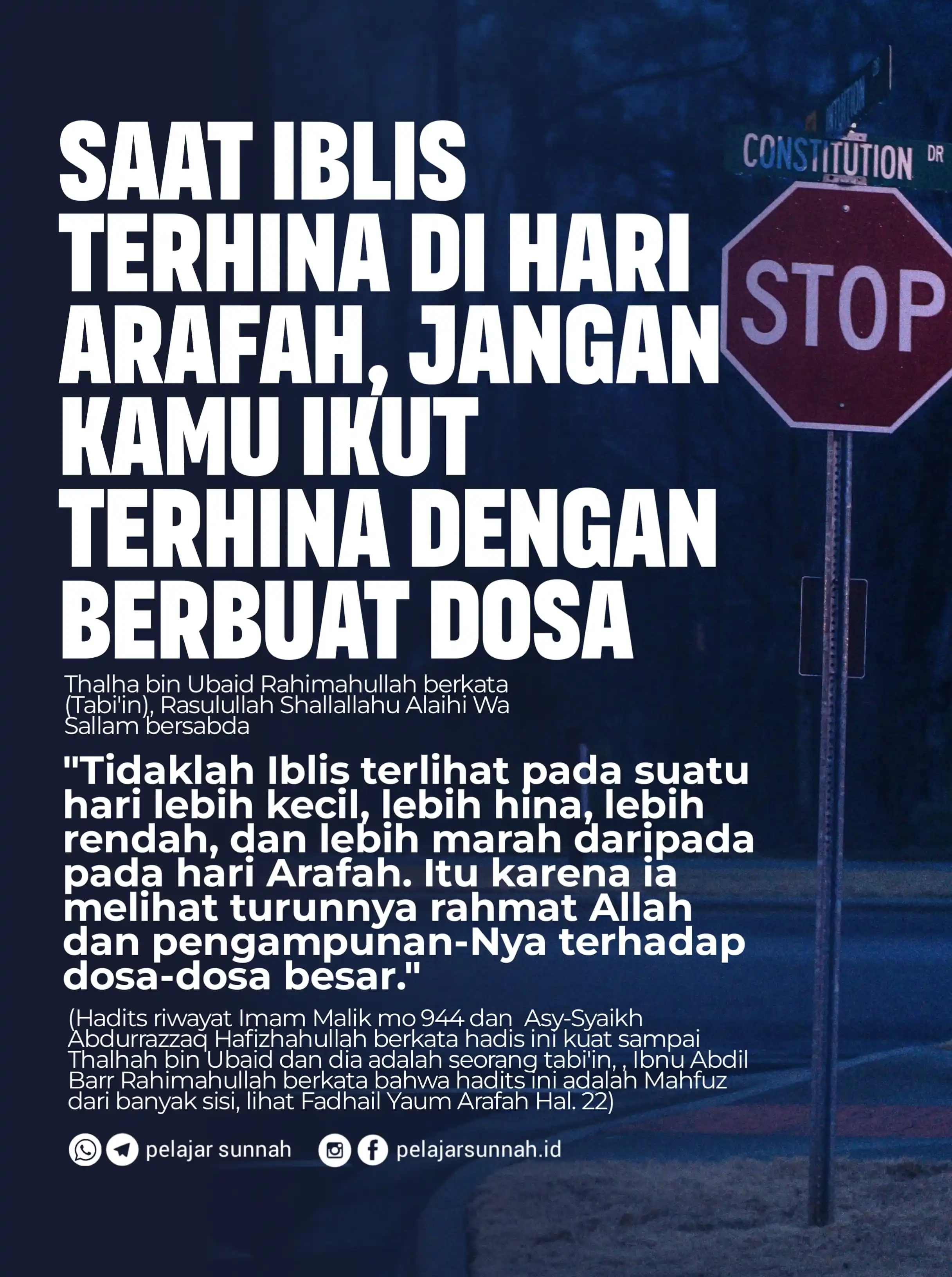 Image from PELAJAR SUNNAH: SAAT IBLIS TERHINA DI HARI ARAFAH, JANGAN KAMU IKUT TERHINA DENGAN BER...