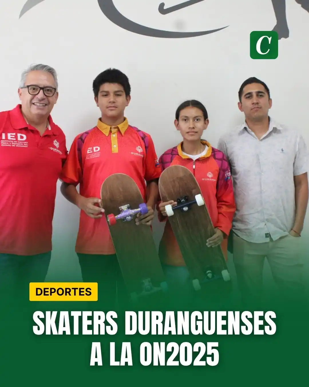Image from Contexto de Durango : Skaters duranguenses a la ON2025 🛹🇲🇽🔥 Jóvenes patinadores de Dura...