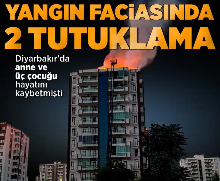 Image from Milliyet: SON DAKİKA | Diyarbakır'daki yangına ilişkin soruşturmada 2 tutuklama ...