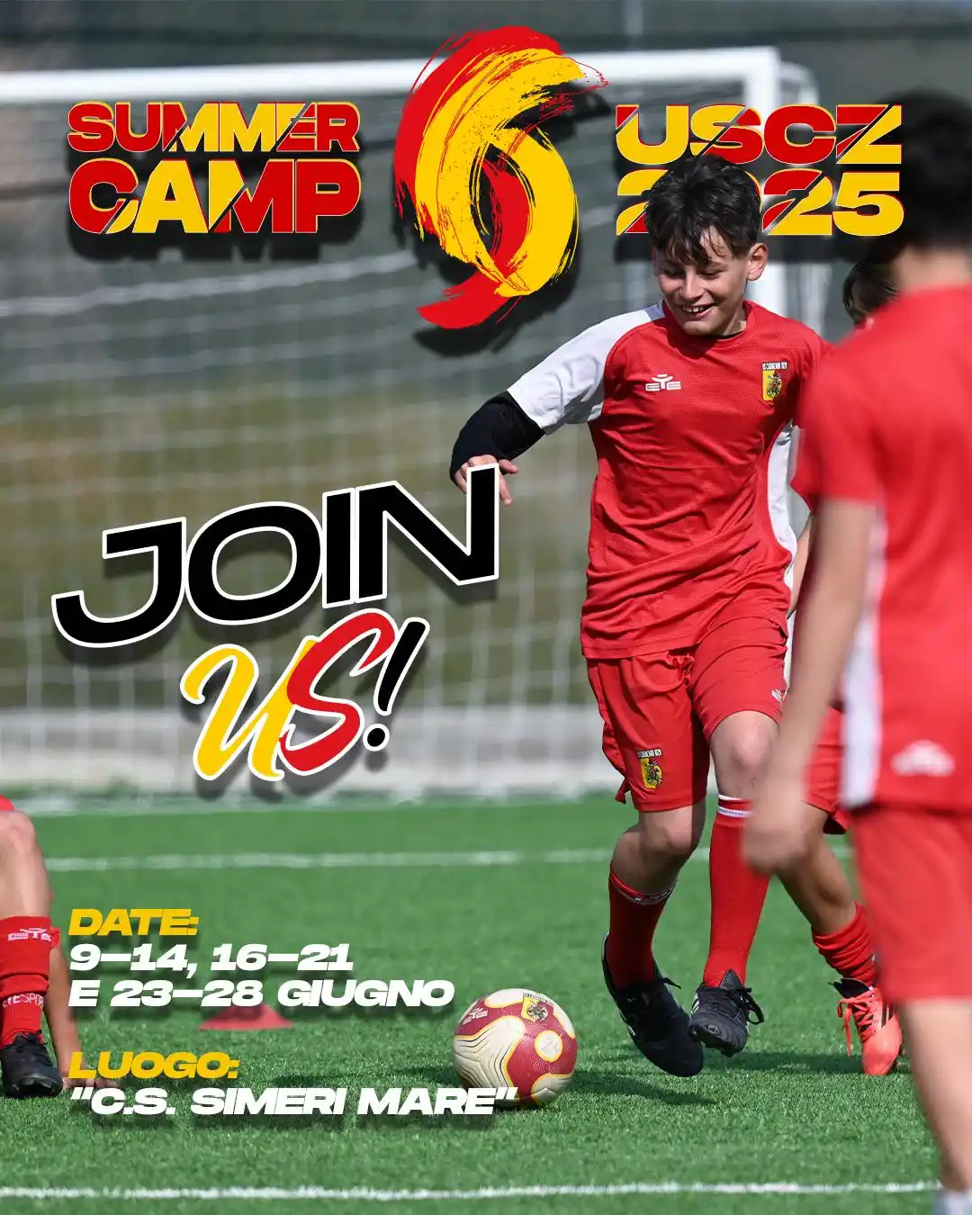 Image from US Catanzaro 1929: ⚽️ Summer Camp USCZ 2025 ⚽️ Non ti sei ancora iscritto al Summer Camp...
