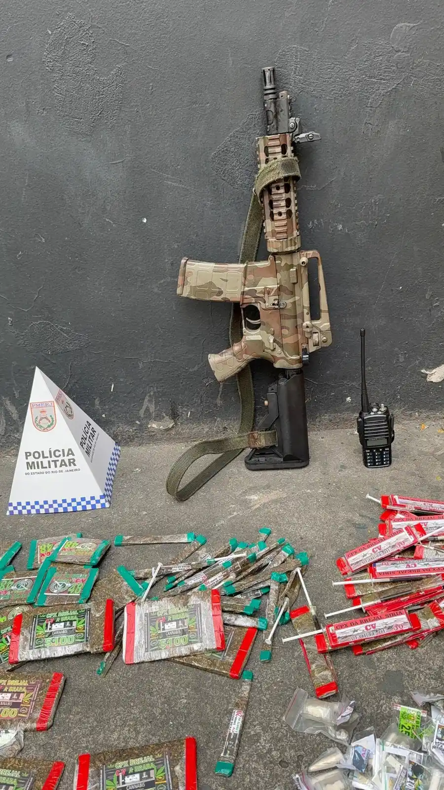 Image from Bruno Assunção : Um criminoso foi preso na Rua Arthur Napoleão, no bairro Bom Retiro, e...