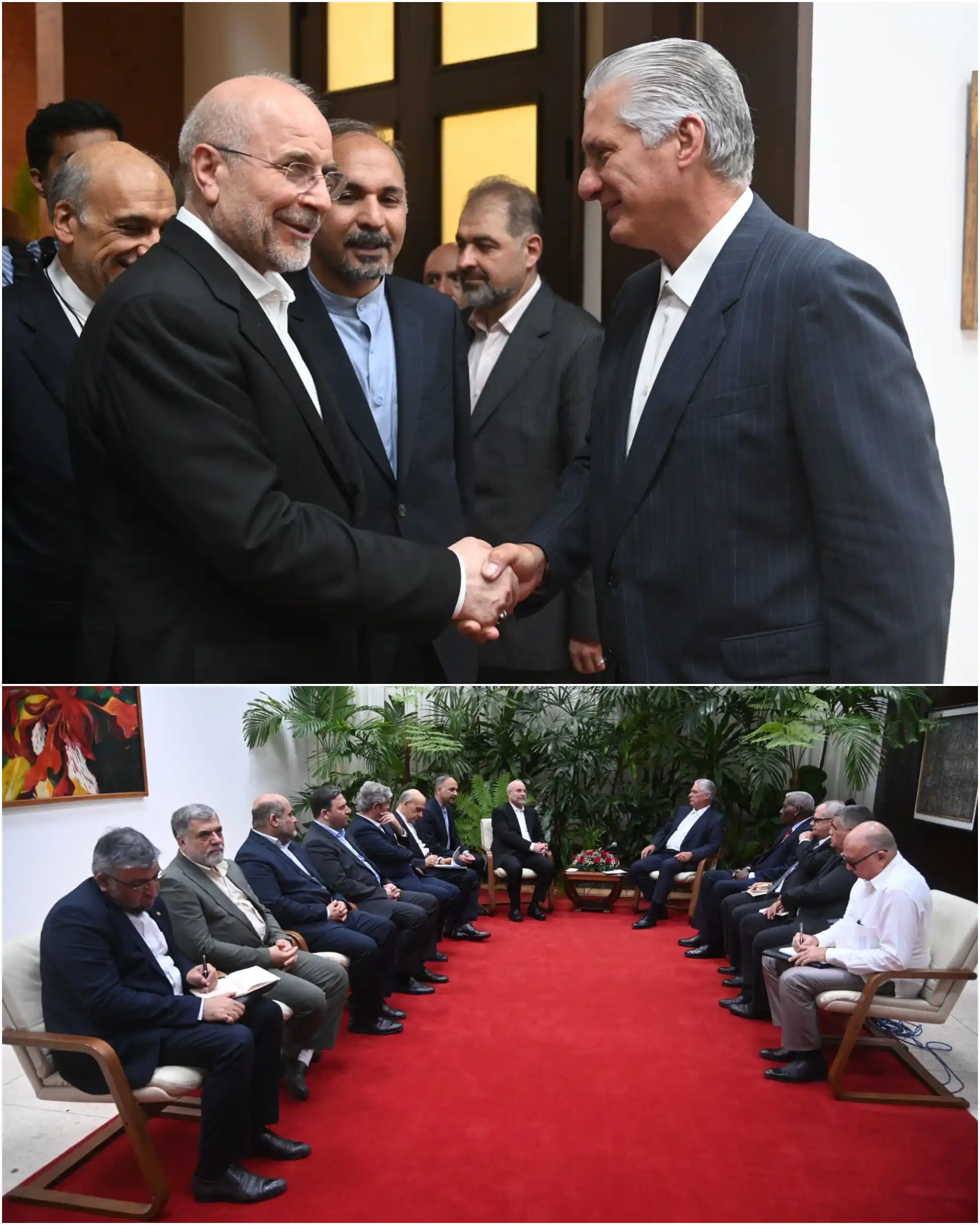 Image from Miguel Díaz-Canel Bermúdez: *Valoramos altamente la visita que realiza a Cuba el presidente de la ...