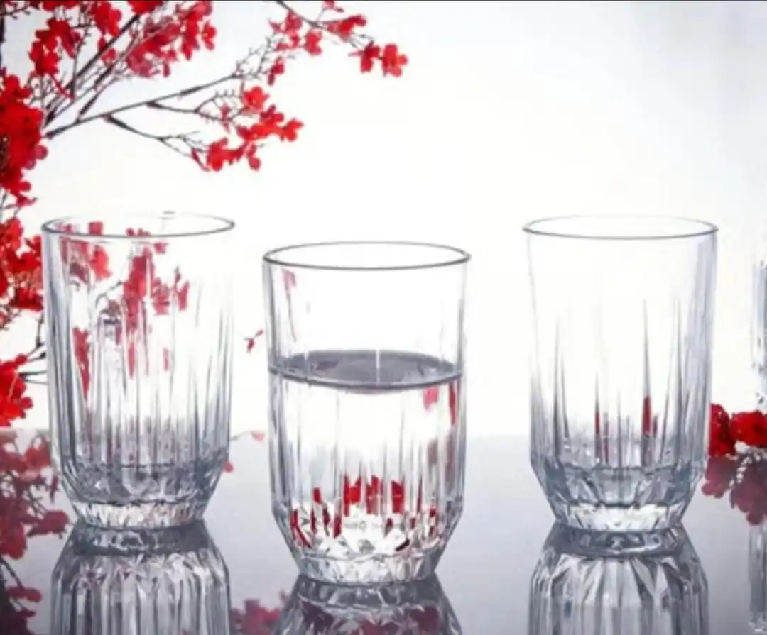 Image from DesiDime Deals and Offers: 🫨92% off- Pasabahce Echo Whiskey Glass Set (300 ml, Transparent) (Loc...