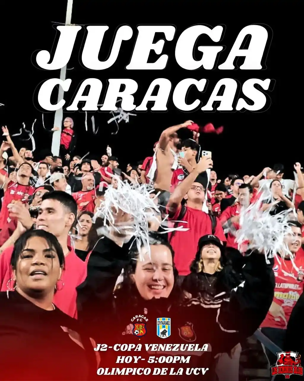Image from Los Demonios Rojos: A validar superioridad cada jornada Tarde de fútbol en el Olímpico, e...
