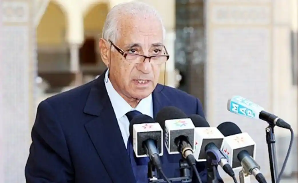 Image from التلفزيون العربي - المغرب : أعلن في المغرب عن وفاة الناطق باسم القصر الملكي ومؤرخ المملكة عبد الحق...