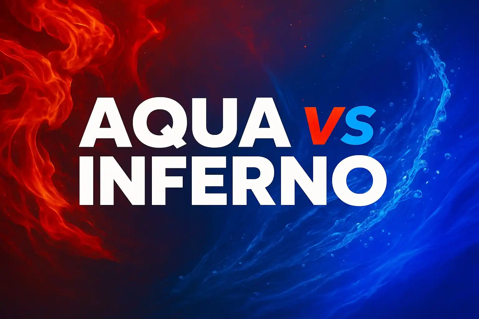 Image from 𝗝𝗘𝗥𝗜𝗦 𝗠𝗔𝗦𝗧𝗘𝗥: AQUA vs INFERNO C2: Maître des compétences ️ Jouez à 5 jeux de compét...