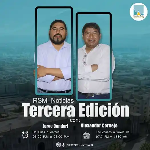 Image from Radio San Martín 97.7 FM - 1380 AM: 🔵 <a class="text-blue-500 hover:underline cursor-pointer" href="/hash...