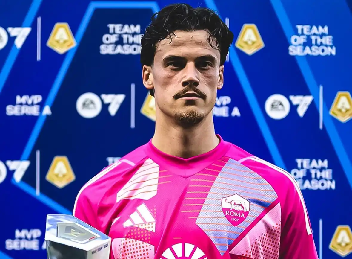 Image from LIVE SOCCER LEAGUE UPDATES 🔥⚽🥅✅: 🚨🔴🟡 AS Roma are advancing in talks to extend Mile Svilar’s contract...
