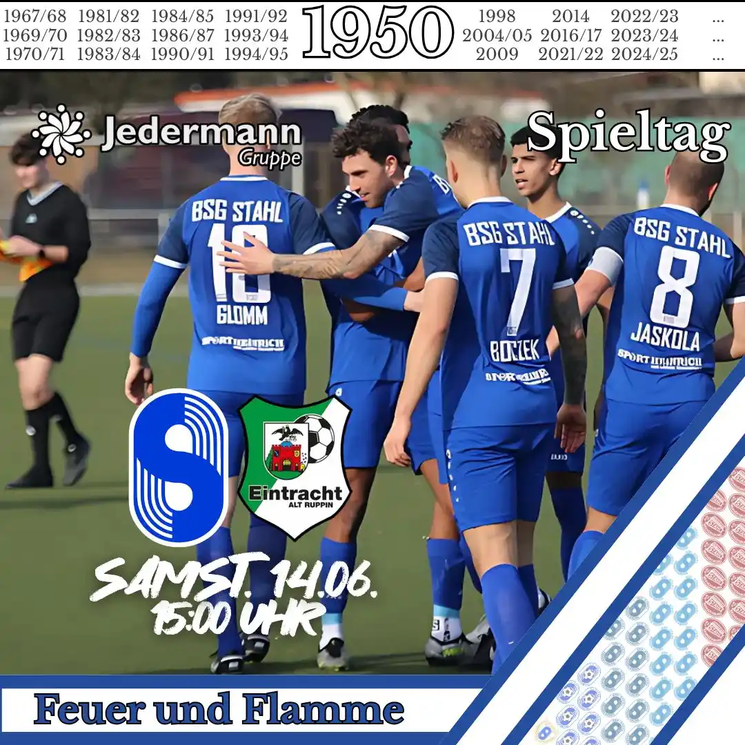 Image from BSG Stahl Brandenburg e. V.: 🔊Auf zum letzten Auswärtsspiel der Saison 24/25. Wir gastieren beim ...