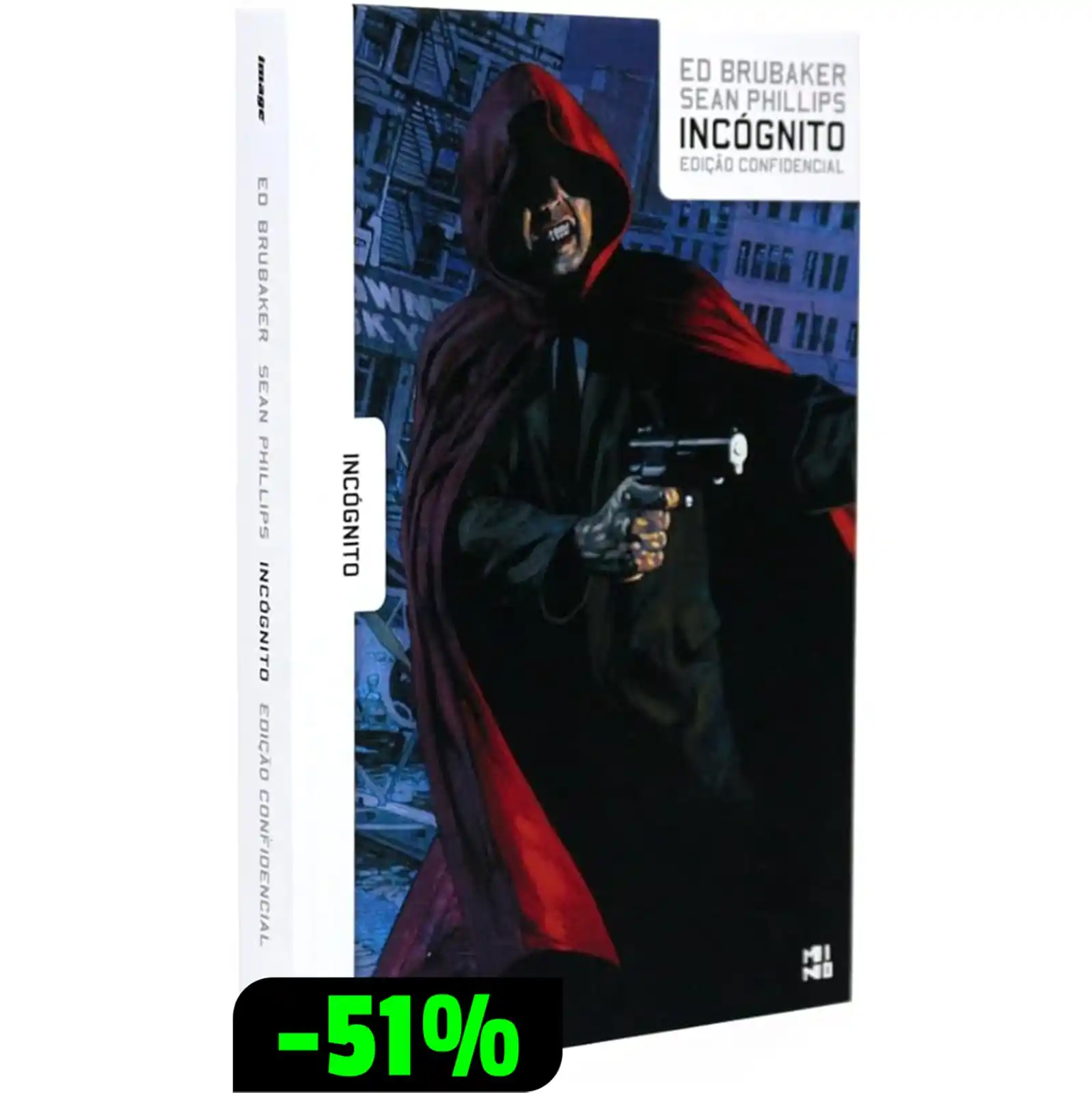 Image from 📚🪳HQ Barata - Promoções de Quadrinhos e Mangás: *🚨🚨🚨BAIXOU! Incógnito, da dupla Ed Brubaker e Sean Phillips pela Mi...